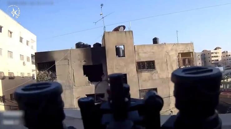 צילום: דוברות המשטרה מסתערבי מג"ב איו"ש במהלך חיסול ראש התארגנות הטרור של חמאס בג'נין