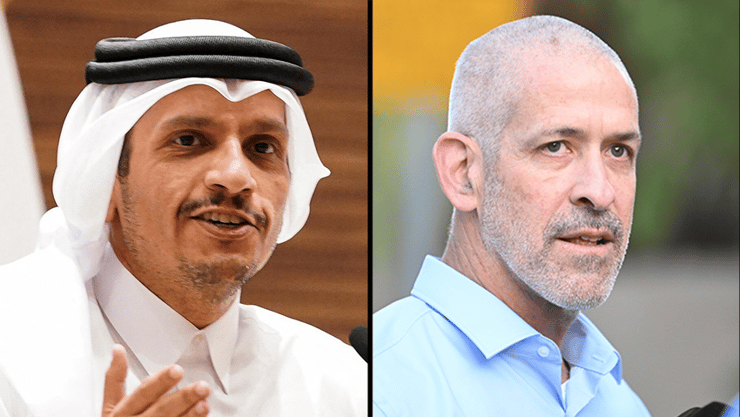  רונן בר , ראש ממשלת קטאר מוחמד בן עבד א-רחמן בן ג'אסם אאל ת'אני