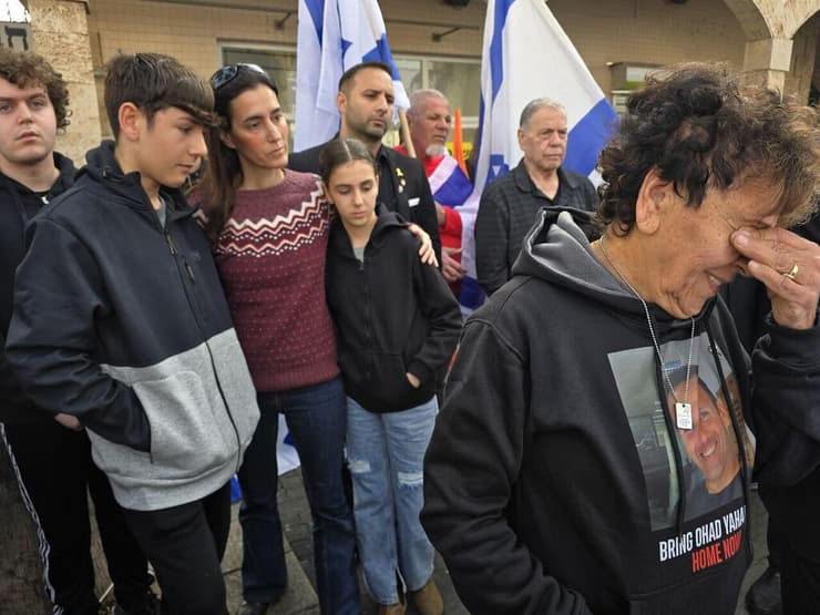 אמו, אשתו וילדיו של אוהד יהלומי ז"ל