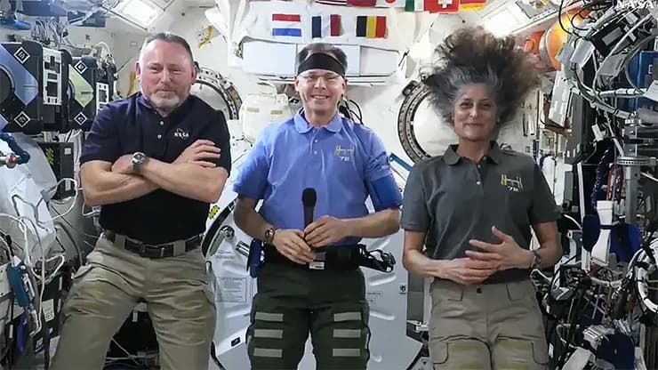 סוניטה וויליאמס, ניק הייג, ובארי ווילמור