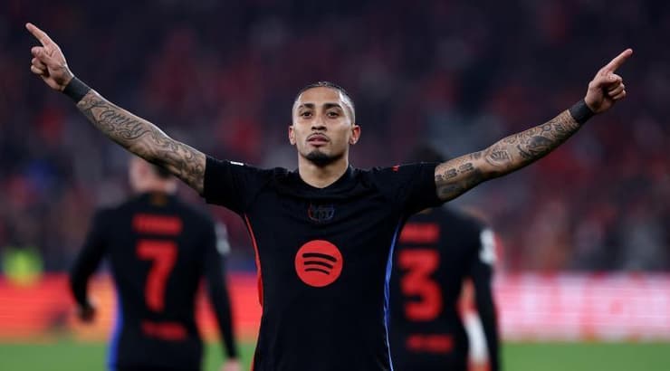 ראפיניה. ה-שחקן של ברצלונה העונה