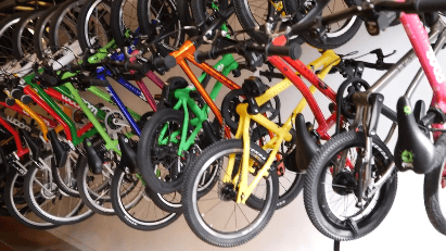 בחנות האופניים לילדים Bikes4kids משתמשים במשלוחים של GetPackage