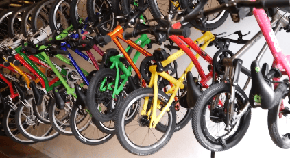 בחנות האופניים לילדים Bikes4kids משתמשים במשלוחים של GetPackage