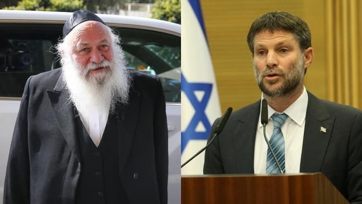 בצלאל סמוטריץ' ויצחק גולדקנופף (צילומים: עמית שאבי, אלכס קולומויסקי) בצלאל סמוטריץ' ויצחק גולדקנופף