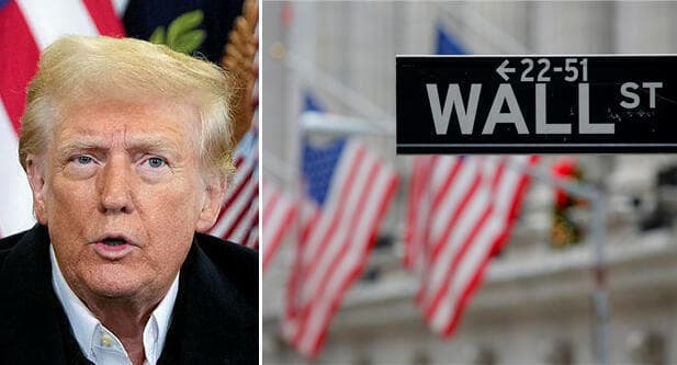 וול סטריט, דונלד טראמפ