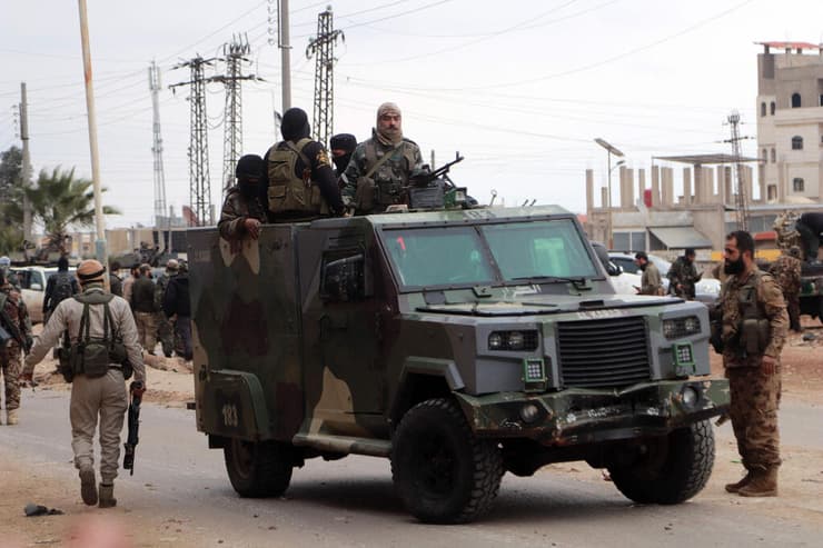 כוחות הביטחון של המשטר החדש ב סוריה דרעא