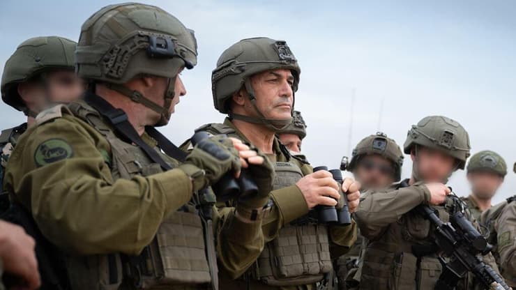 הרמטכ"ל, רא"ל אייל זמיר בסיור שטח ברצועת עזה