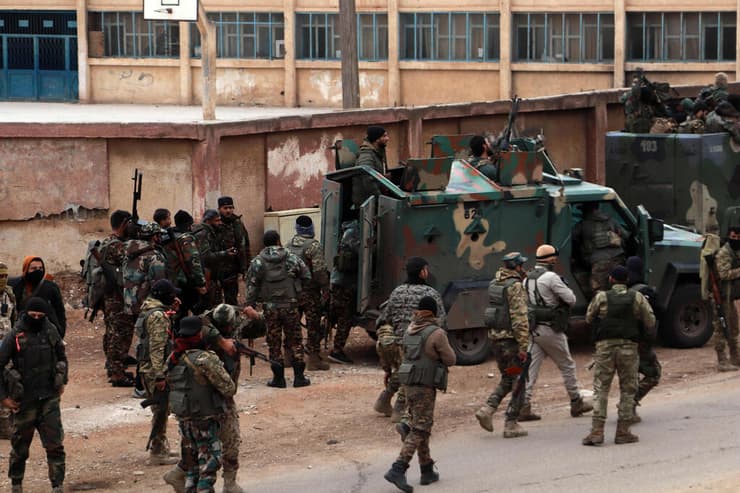 כוחות הביטחון של המשטר החדש ב סוריה דרעא