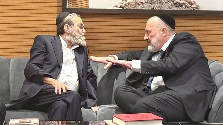 יו"ר ש"ס, הרב אריה דרעי, ויו"ר דגל התורה, הרב משה גפני על תקציב הישיבות   