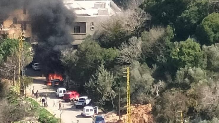 רשת אל-מיאדין דיווחה על הרוג בתקיפת רכב באל-ג'מיג'מה בדרום לבנון