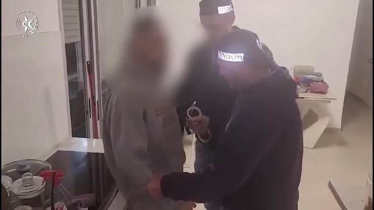 תיעוד מרגעי ‏המעצר של החשודים בחטיפת הקטין באזור מגדל העמק