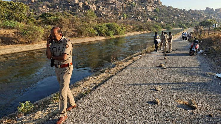 המשטרה בהודו בזירת אונס הישראלית 