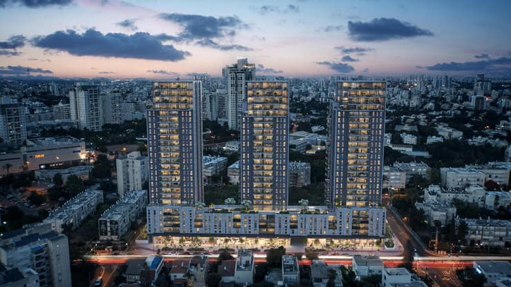 הדמיה של פרויקט AIR גבעתיים חברת ICR