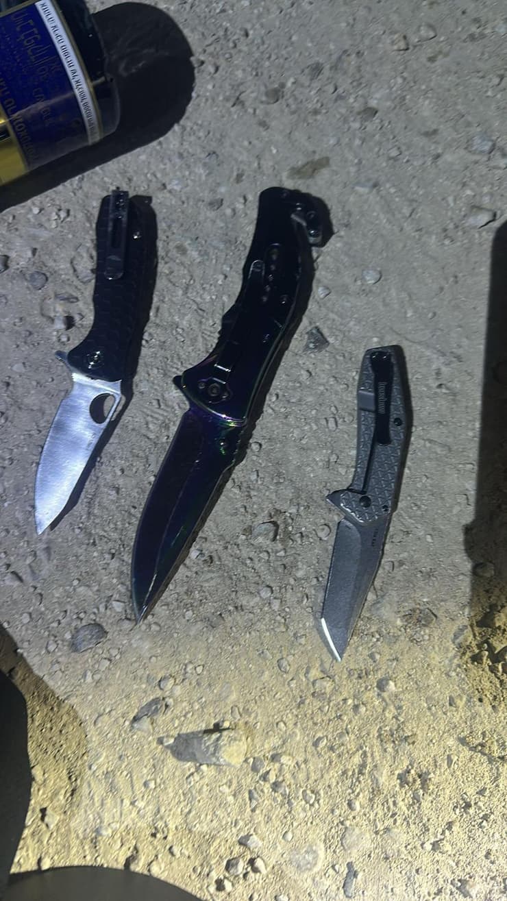 אמצעי לחימה שנתפסו ע"י משטרת ישראל