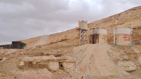תחנת הסניקה בשמורת הטבע מדבר יהודה, מרץ 2024