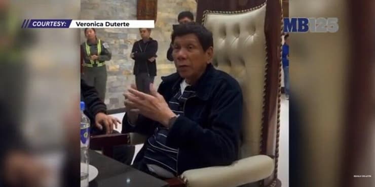 מעצרו של רודרינו דוטרטה הנשיא לשעבר של הפיליפינים