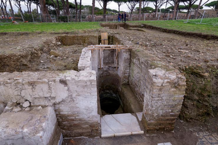 אתר יהודי לא רחוק מרומא