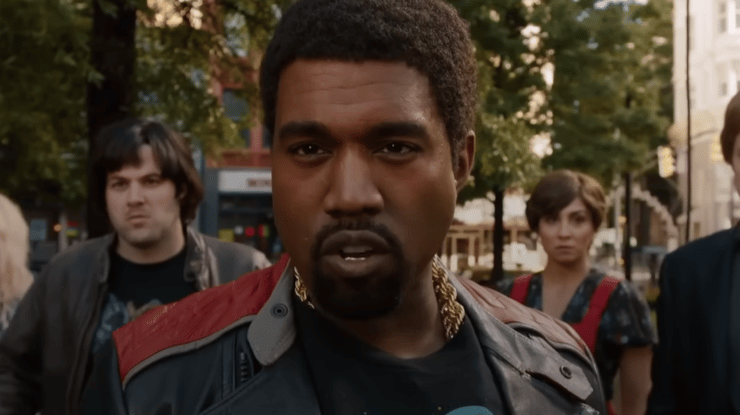 קניה ווסט, מתוך "והרי החדשות 2"