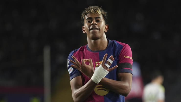 שחקן ברצלונה לאמין ימאל