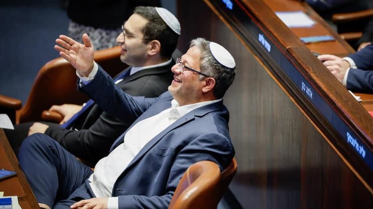 אחרי חידוש הלחימה ולפני אישור התקציב. עוצמה יהודית חוזרת לממשלה (צילום: נועם מושקוביץ, דוברות הכנסת) מליאת הכנסת