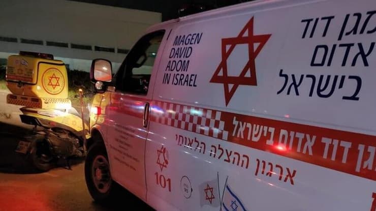 צילום: תיעוד מבצעי מד"א זירת פיגוע הירי באזור אריאל