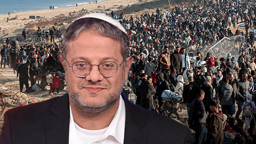 צילום: Omar AL-QATTAA / AFP / קובי קואנקס עקורים פלסטינים חוזרים לצפון רצועת עזה