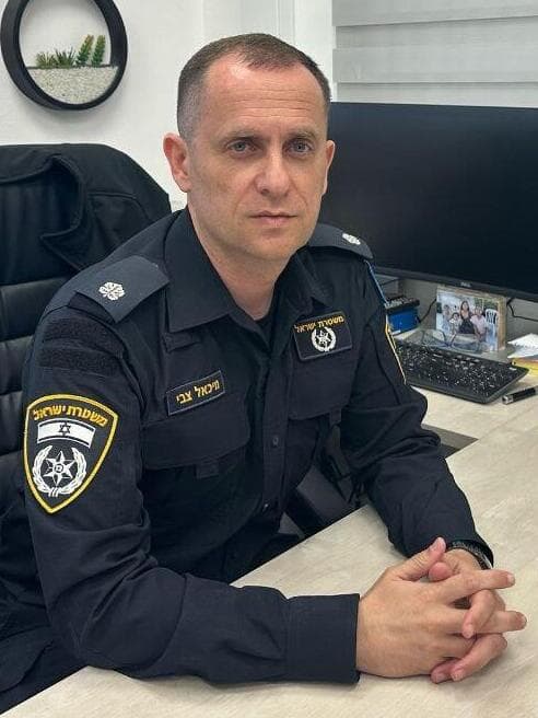 רב-פקד מיכאל צבי (צילום: דוברות המשטרה) רב-פקד מיכאל צבי