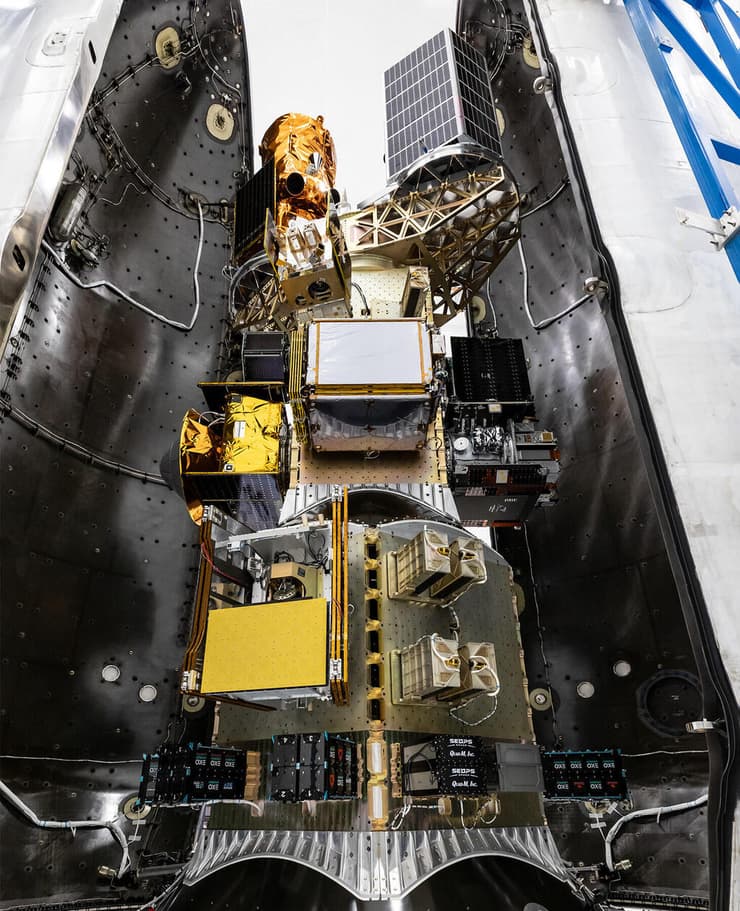 הלוויינים ששוגרו במשימת Transporter-13, כולל תשעת הלוויינים הישראלים