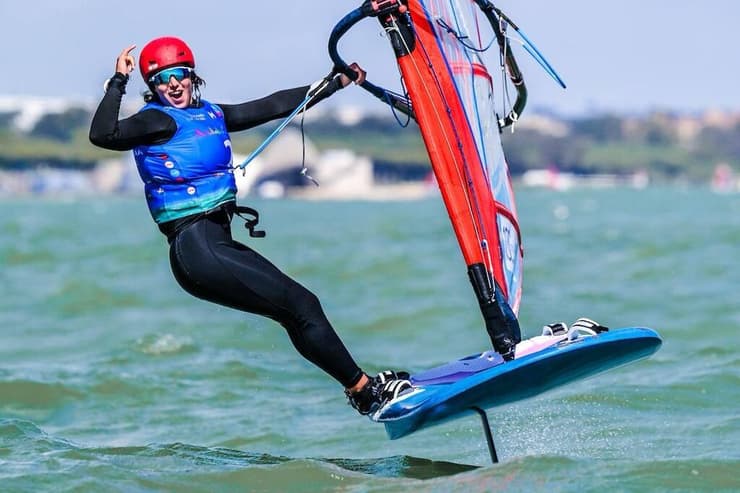 הגולשת הישראלית שרון קנטור