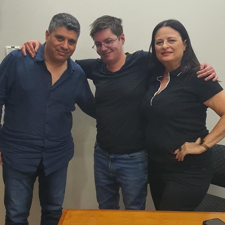 מימין לשמאל: קנבסקי, ברדוגו ונתי להב