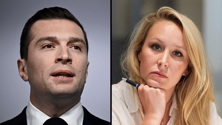 מריון מרשל לה פן וז'ורדן ברדלה 