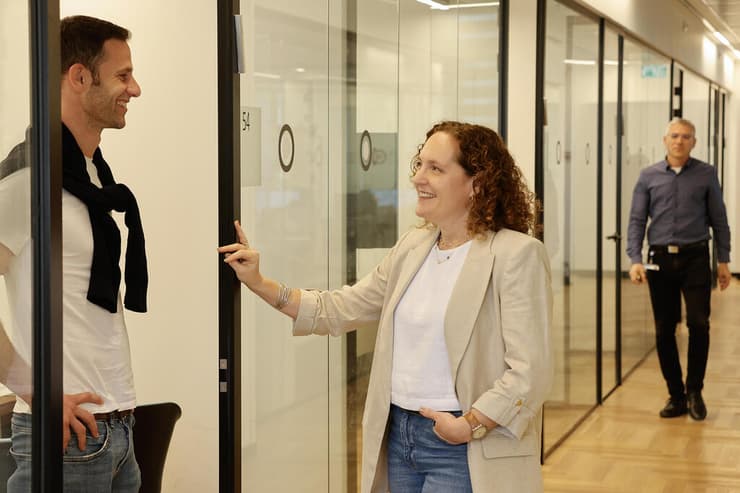 ליאת ערד מנהלת יחידת הדאטה בבית החולים איכילוב