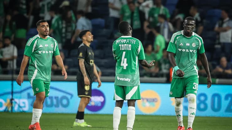 שחקני מכבי חיפה מאוכזבים