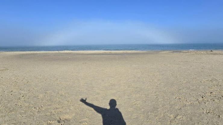 אובך בקיבוץ מעגן מיכאל (צילום: דריה אליאס) אובך בקיבוץ מעגן מיכאל