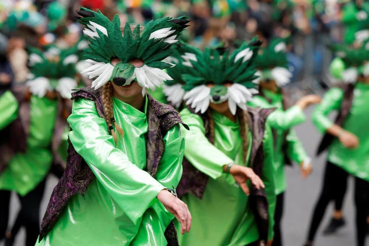 יום פטריק הקדוש דבלין אירלנד
