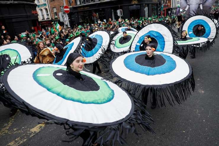  יום פטריק הקדוש דבלין אירלנד