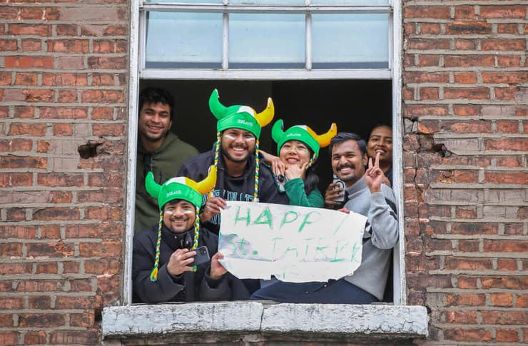 יום פטריק הקדוש דבלין אירלנד