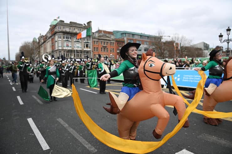 יום פטריק הקדוש דבלין אירלנד