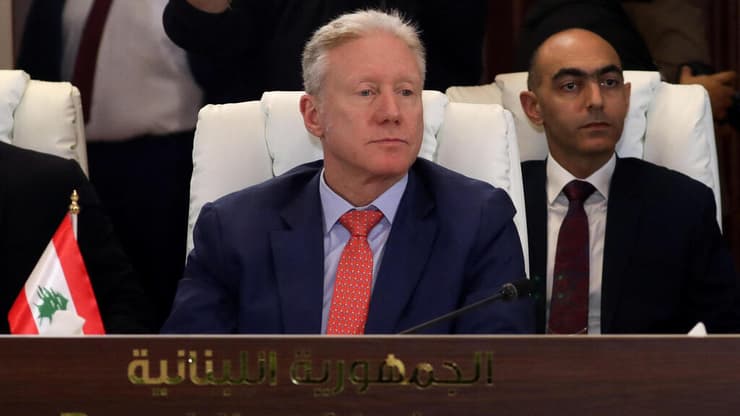 שר החוץ של לבנון (צילום: REUTERS/Alaa Al Sukhni) יוסף אמיל רג'י שר החוץ של לבנון