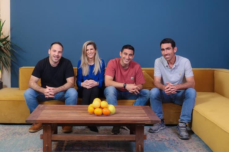 מייסדי קלע: עמר בר אילן, אלון דרור, חמוטל מרידור וג'ייסון מני 