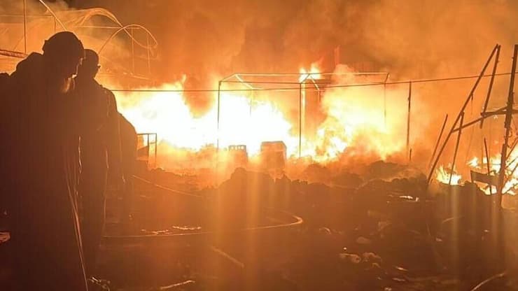 תיעוד התקיפות ברצועת עזה צה״ל תוקף ברצועת עזה