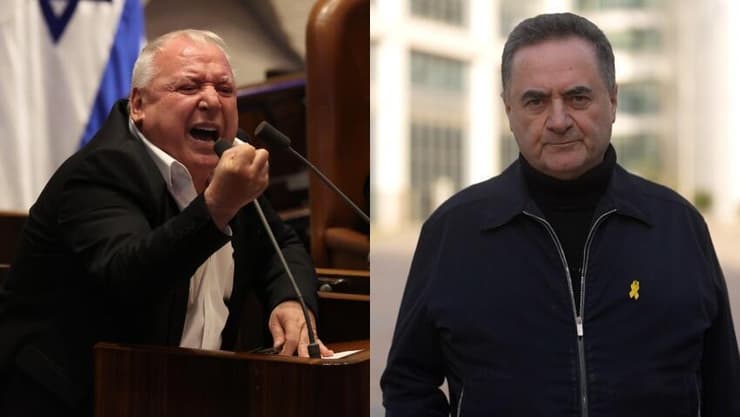 ישראל כ"ץ ודודי אמסלם