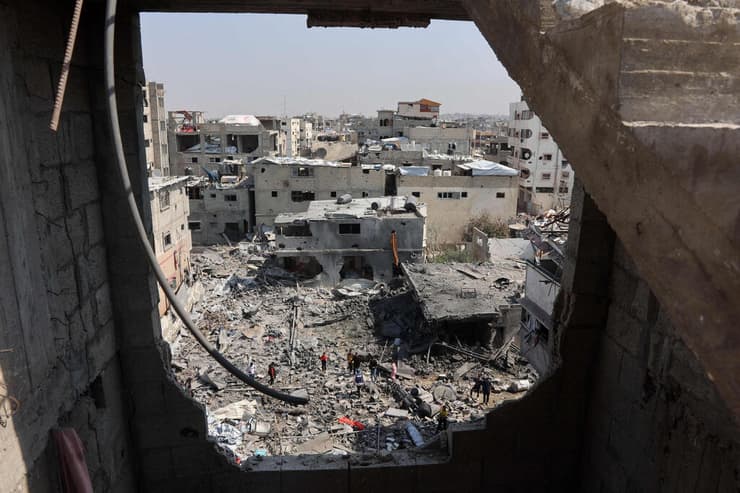 צילום: Omar AL-QATTAA / AFP שג'אעיה