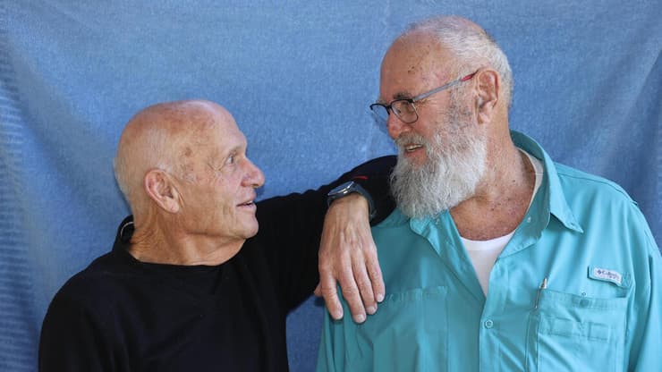 יובל אור (מימין) ומוטי שגב