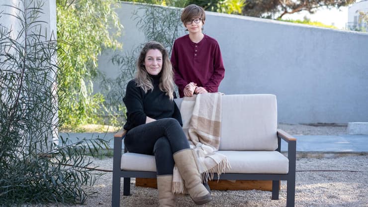 משפחת ליין (צילום: אסי חיים) משפחת ליין