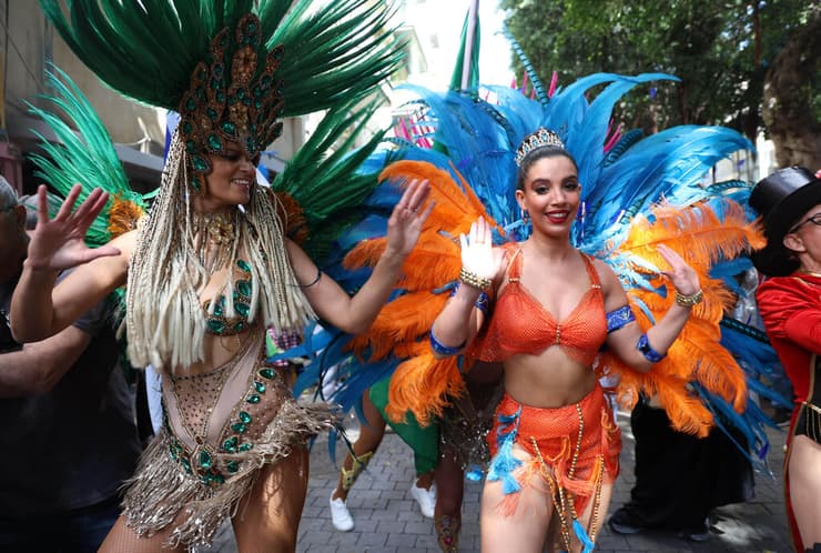 חגיגות פורים בפלורנטין 