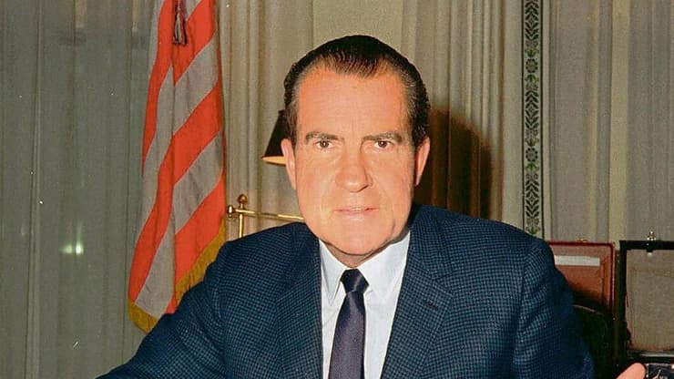 ריצ'רד ניקסון, נשיא ארה"ב שהתפטר מתפקידו עקב פרשת ווטרגייט