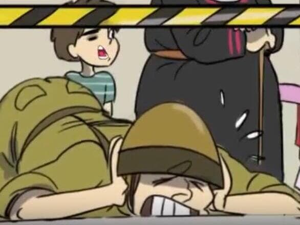 גרסה פלסטינית של כיפה אדומה