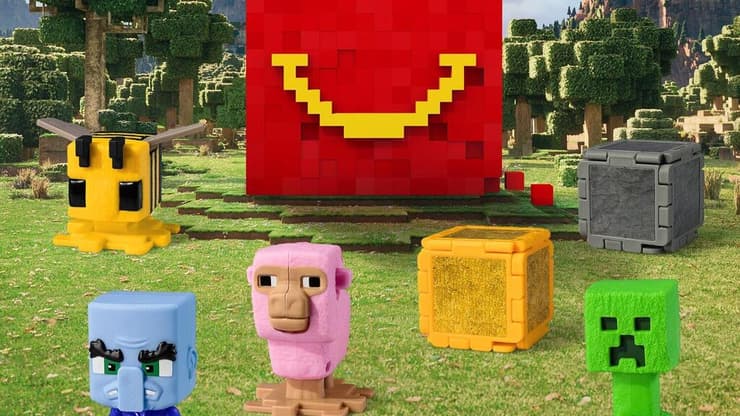 הצעצועים מפלסטיק של מקדונלד'ס