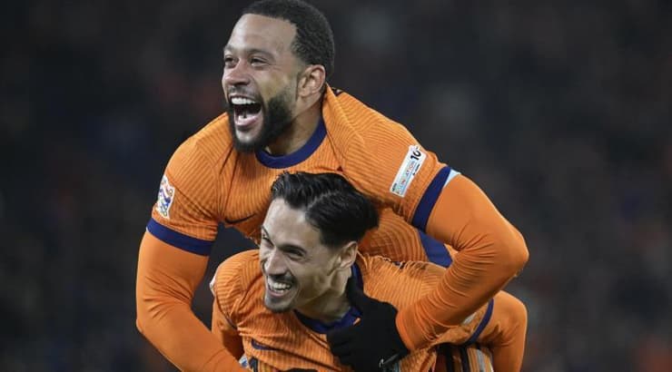 ממפיס דפאיי וטיאני ריינדרס חוגגים (רויטרס) ממפיס דפאיי וטיאני ריינדרס חוגגים